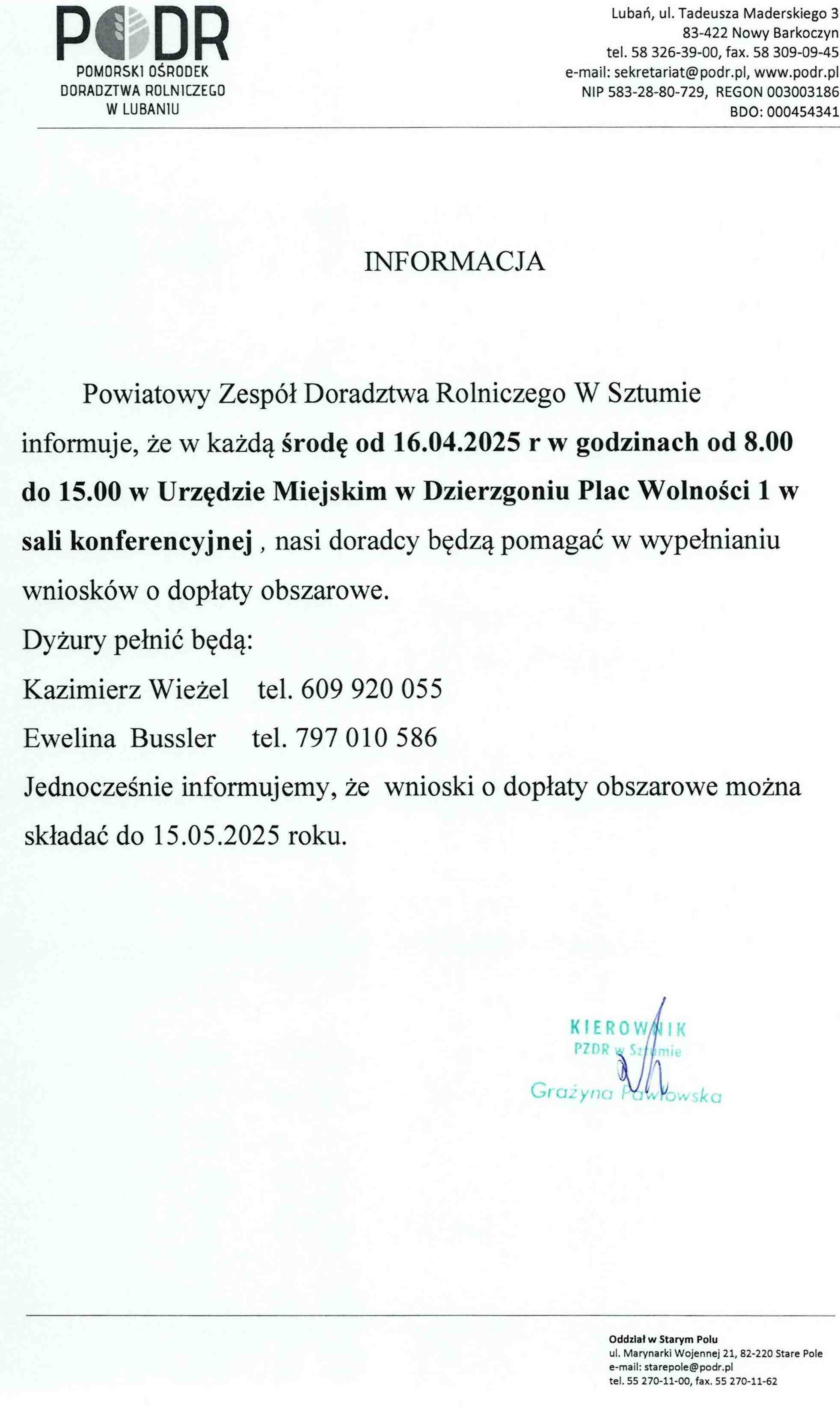 informacja
