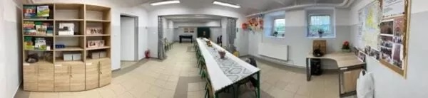 Wnętrze świetlicy