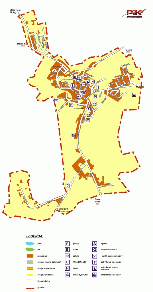 plan miasta